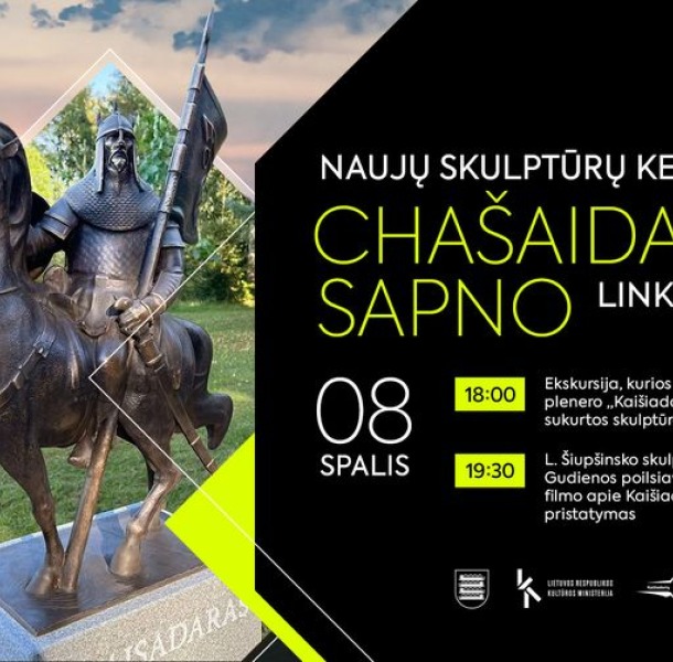 Naujų skulptūrų keliu „Chašaidaro sapno“ link